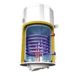 Bojler sa izmenjivačem 150l Inox Elit