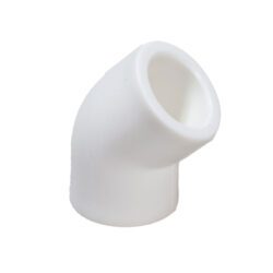 PPR koleno 45° belo Valdom
