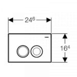 Taster Delta 21 Geberit 3 01