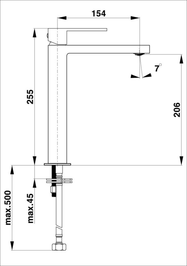 Baterija Za Umivaonik Sq 00058b Herz 01