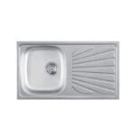 Metalac inox sudopera Luna_Flex_1D Ø90