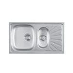 Metalac inox usadna sudopera Luna_Flex 1.5D