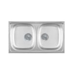 Metalac inox usadna sudopera Luna Flex 2D