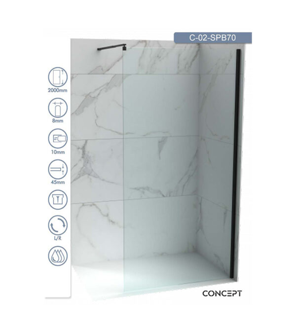 Tuš-paravan-C-02-SPB70-Concept-Project-70x200-cena-srbija