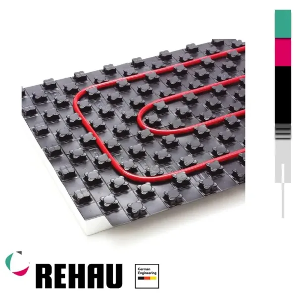 Pecurkasta ploca 20 40 mm Varionova REHAU raster podloga za podno grejanje