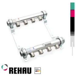 Sabirnik HLV 1x11 INOX RAUTITAN REHAU razdelnik za radijatorsko grejanje