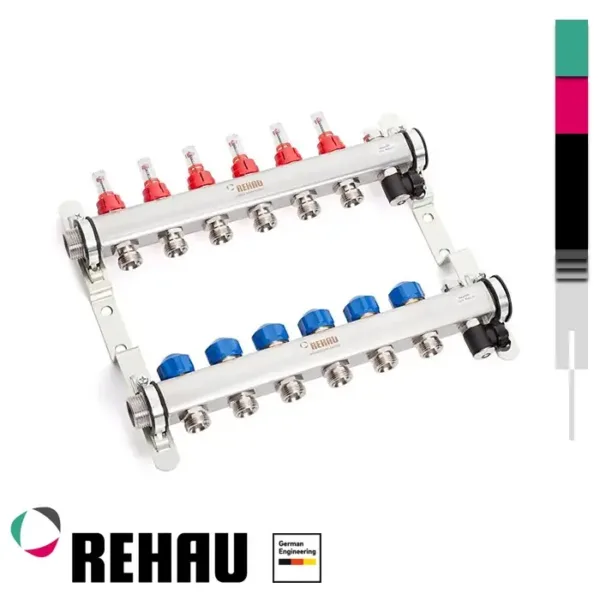 sabirnik-sa-protokomerima-hkv-d-inox-rehau-1 Sabirnik sa protokomerima HKV-D INOX REHAU razdelnik od nerdjajuceg celika